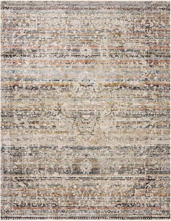 The appearance of Theia Taupe/Multi Rug THEITHE-03TAML2037 designed by Loloi Rugs in the traditional interior design. This taupe and multi piece of furniture  was selected by 1StopBedrooms from Theia Collection to add a touch of cosiness and style into your home. Sku: THEITHE-03TAML2037. Material: Polyester. Product Type: Rug. Image1