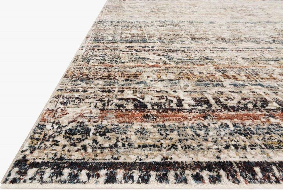 The appearance of Theia Taupe/Multi Rug THEITHE-03TAML3752 designed by Loloi Rugs in the traditional interior design. This taupe and multi piece of furniture  was selected by 1StopBedrooms from Theia Collection to add a touch of cosiness and style into your home. Sku: THEITHE-03TAML3752. Material: Polyester. Product Type: Rug. Image1