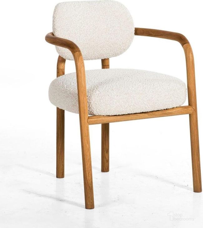 The appearance of Theodore Dining Chair In Honey designed by Union Home Furniture in the modern / contemporary interior design. This honey piece of furniture  was selected by 1StopBedrooms from Theodore Collection to add a touch of cosiness and style into your home. Sku: DIN00349. Material: Wood. Product Type: Dining Chair. Image1