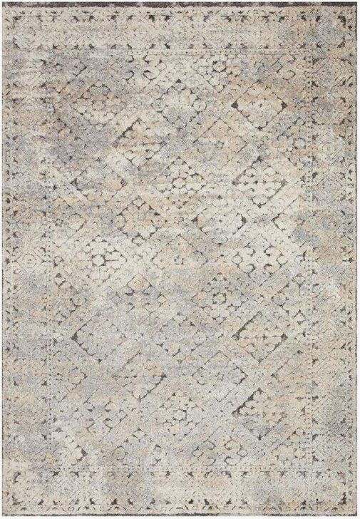 The appearance of Theory Grey/Sand Rug THRYTHY-05GYSA27AA designed by Loloi Rugs in the transitional interior design. This grey and sand piece of furniture  was selected by 1StopBedrooms from Theory Collection to add a touch of cosiness and style into your home. Sku: THRYTHY-05GYSA27AA. Material: Polypropylene. Product Type: Rug. Image1