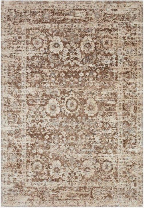 The appearance of Theory Mocha/Natural Rug THRYTHY-06MCNA5378 designed by Loloi Rugs in the transitional interior design. This mocha and natural piece of furniture  was selected by 1StopBedrooms from Theory Collection to add a touch of cosiness and style into your home. Sku: THRYTHY-06MCNA5378. Material: Polypropylene. Product Type: Rug. Image1