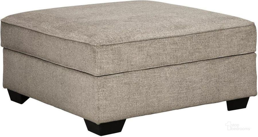 The appearance of Thomas Lane Stone Ottoman designed by Isaac Tahari in the transitional interior design. This stone piece of furniture  was selected by 1StopBedrooms from Thomas Lane Collection to add a touch of cosiness and style into your home. Sku: 5610311. Material: Fabric. Product Type: Ottoman. Image1