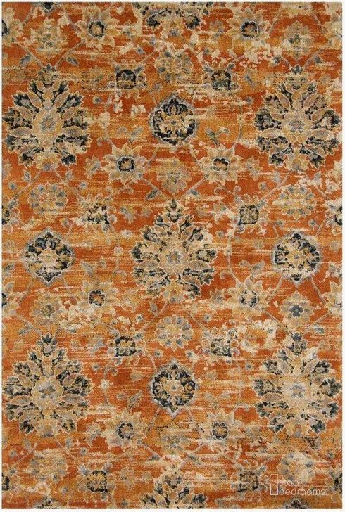 The appearance of Torrance Rust Rug TORRTC-14RU002740 designed by Loloi Rugs in the transitional interior design. This rust piece of furniture  was selected by 1StopBedrooms from Torrance Collection to add a touch of cosiness and style into your home. Sku: TORRTC-14RU002740. Material: Microfiber. Product Type: Rug. Image1