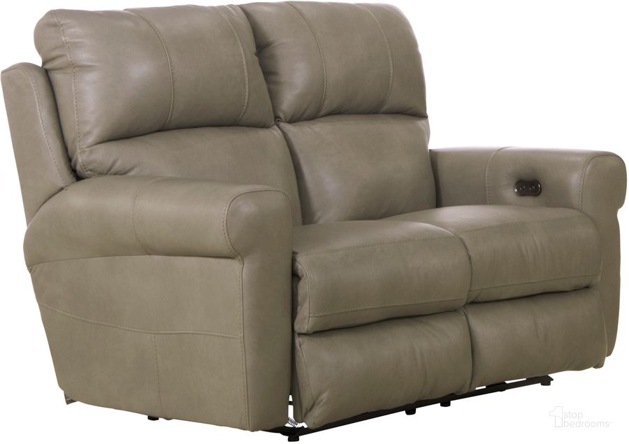 The appearance of Torretta Power Lay Flat Reclining Loveseat In Putty designed by Catnapper in the traditional interior design. This putty piece of furniture  was selected by 1StopBedrooms from Torretta Collection to add a touch of cosiness and style into your home. Sku: 64572127356307356. Material: Leather. Product Type: Reclining Loveseat. Image1