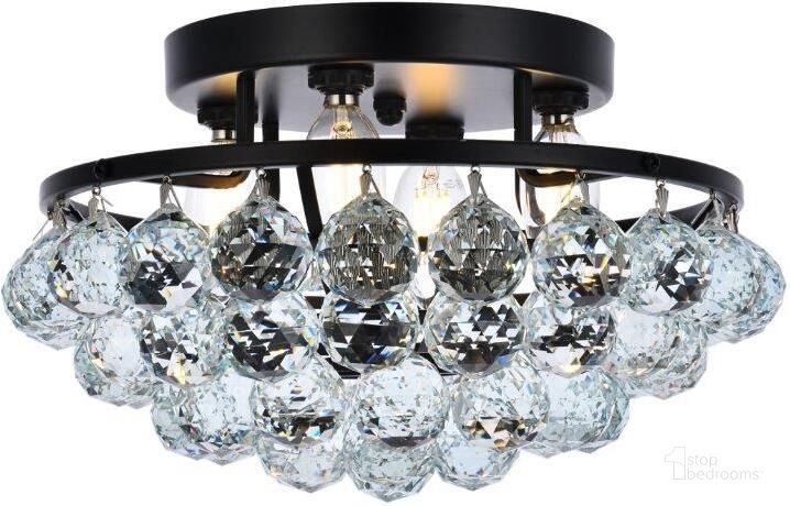 The appearance of Torri Black Flush Mount Lighting 0qd24307306 designed by Artisan Elegance in the transitional interior design. This black piece of furniture  was selected by 1StopBedrooms from Torri Collection to add a touch of cosiness and style into your home. Sku: V9805F14BK/RC. Material: Metal. Product Type: Flush Mount. Image1