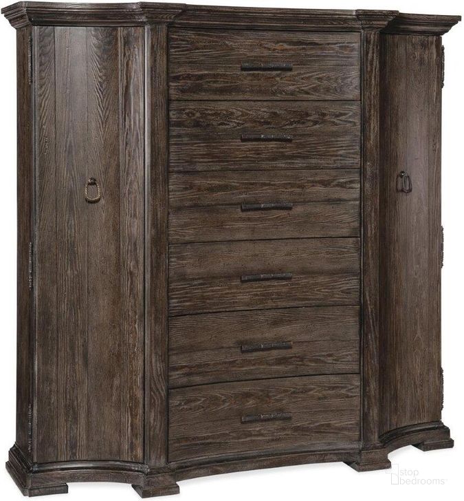 The appearance of Traditions Gentlemans Chest 5961-90011-89 designed by Hooker in the traditional interior design. This dark wood piece of furniture  was selected by 1StopBedrooms from Traditions Collection to add a touch of cosiness and style into your home. Sku: 5961-90011-89. Material: Wood. Product Type: Chest. Image1