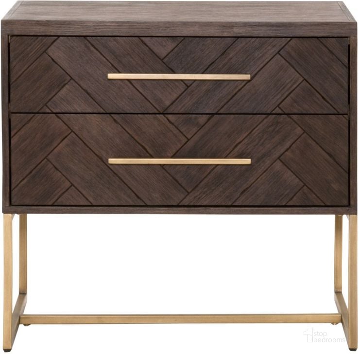 The appearance of Traditions Rustic Java Mosaic Nightstand designed by Essentials For Living in the traditional interior design. This brown piece of furniture  was selected by 1StopBedrooms from Traditional Collection to add a touch of cosiness and style into your home. Sku: 6048.RJAV. Material: Wood. Product Type: Nightstand. Image1