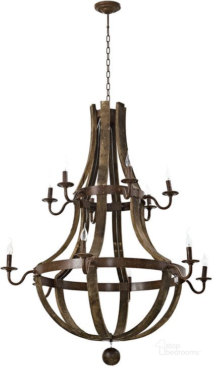 The appearance of Trebuchet Chandelier In Brown designed by Modway in the modern / contemporary interior design. This brown piece of furniture  was selected by 1StopBedrooms from Trebuchet Collection to add a touch of cosiness and style into your home. Sku: EEI-2109-BRN. Material: Steel. Product Type: Chandelier. Image1