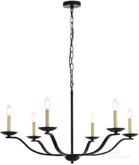 The appearance of Trey 36 Inch Pendant In Black designed by Elegant Lighting in the transitional interior design. This black piece of furniture  was selected by 1StopBedrooms from Trey Collection to add a touch of cosiness and style into your home. Sku: LD641D36BK. Product Type: Pendant Lighting. Material: Iron. Image1