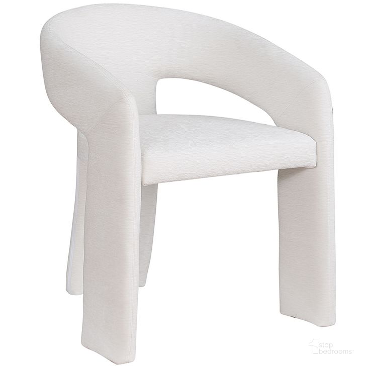 The appearance of Trieste Fabric Accent Chair In Cream designed by Best Master Furniture in the transitional interior design. This cream piece of furniture  was selected by 1StopBedrooms from Trieste Collection to add a touch of cosiness and style into your home. Sku: C1031CC. Material: Fabric. Product Type: Accent Chair. Image1