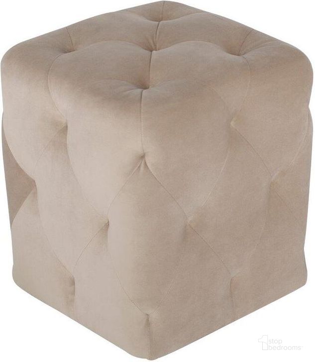 The appearance of Tufty Nude Tall Ottoman designed by Nuevo in the modern / contemporary interior design. This beige piece of furniture  was selected by 1StopBedrooms from Tufty Collection to add a touch of cosiness and style into your home. Sku: HGSC423. Product Type: Ottoman. Material: Plastic. Image1