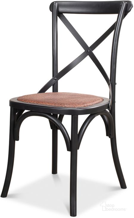 The appearance of Tuileries Black Gardens Chair Set Of 2 designed by Sarreid in the traditional interior design. This black piece of furniture  was selected by 1StopBedrooms from Tuileries Collection to add a touch of cosiness and style into your home. Sku: 17906. Product Type: Dining Chair. Image1