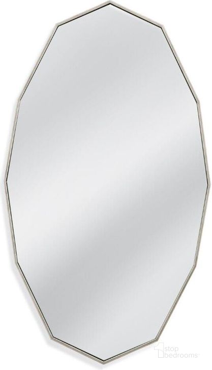 The appearance of Turning Silver Wall Mirror designed by Bassett Mirror Company in the modern / contemporary interior design. This silver piece of furniture  was selected by 1StopBedrooms from Turning Collection to add a touch of cosiness and style into your home. Sku: M4721EC. Product Type: Wall Mirror.