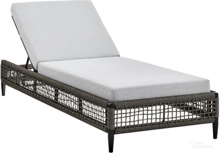 The appearance of Ultinsdale Aluminium Outdoor Chaise Lounge designed by Luxe Linea in the modern / contemporary interior design. This light gray piece of furniture  was selected by 1StopBedrooms from Ultinsdale Collection to add a touch of cosiness and style into your home. Sku: LCAFLOBL. Material: Aluminum. Product Type: Outdoor Chaise Lounge. Image1