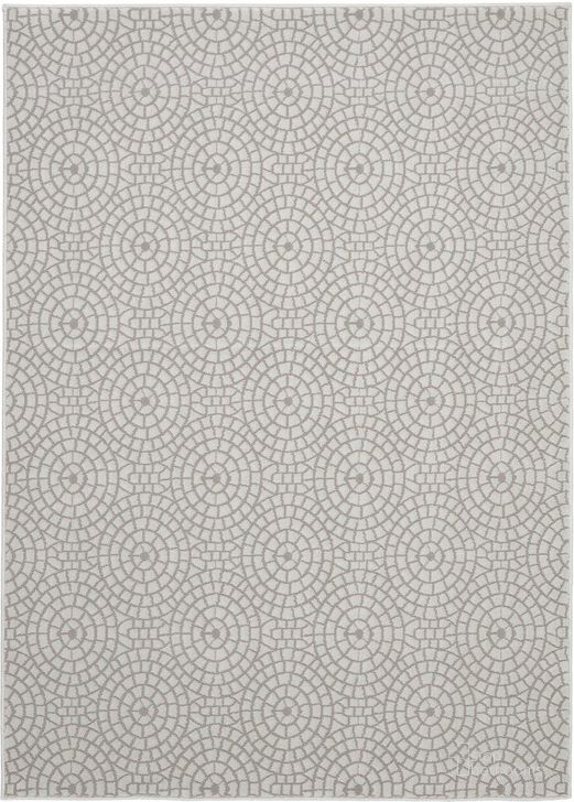 The appearance of Urban Chic Cream 4 X 6 Area Rug designed by Nourison in the modern / contemporary interior design. This sleek grayish cream piece of furniture  was selected by 1StopBedrooms from Urban Chic Collection to add a touch of cosiness and style into your home. Sku: 99446426314. Material: Polypropylene. Product Type: Area Rugs. Image1