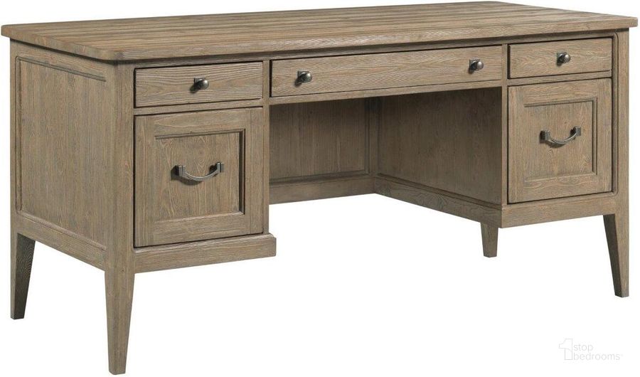The appearance of Urban Cottage Selfridge Desk designed by Kincaid in the country / farmhouse interior design. This light stain piece of furniture  was selected by 1StopBedrooms from Urban Cottage Collection to add a touch of cosiness and style into your home. Sku: 025-940. Material: Wood. Product Type: Desk. Image1