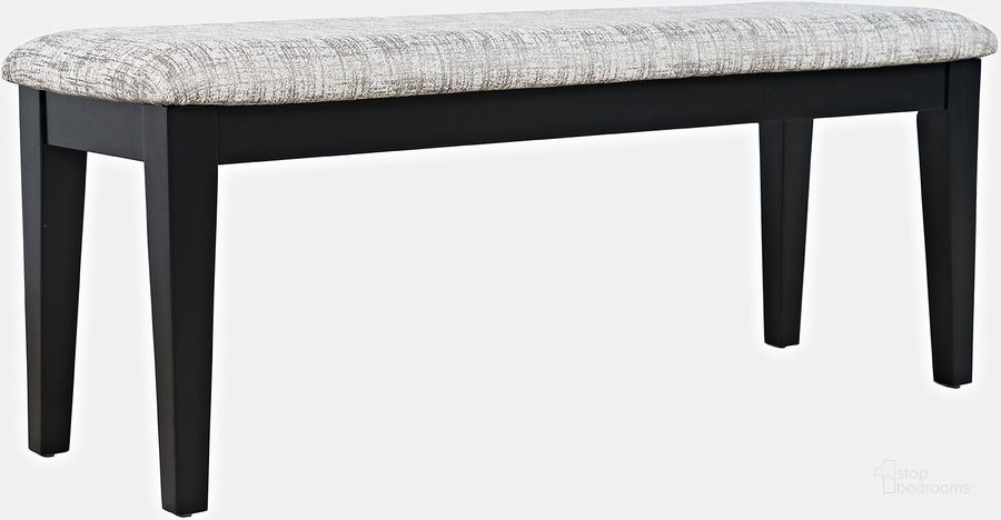 The appearance of Urban Icon 45 Inch Upholstered Dining Bench In Black designed by Jofran in the modern / contemporary interior design. This black piece of furniture  was selected by 1StopBedrooms from Urban Icon Collection to add a touch of cosiness and style into your home. Sku: 2004-45KD. Material: Wood. Product Type: Dining Bench. Image1
