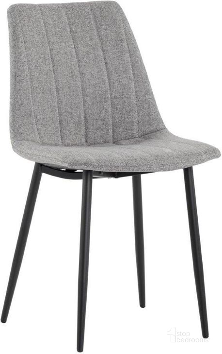 The appearance of Urban Unity Grey Drew Dining Chair Set of 2 designed by Sunpan in the modern / contemporary interior design. This gray piece of furniture  was selected by 1StopBedrooms from Urban Unity Collection to add a touch of cosiness and style into your home. Sku: 104030. Material: Fabric. Product Type: Dining Chair. Image1