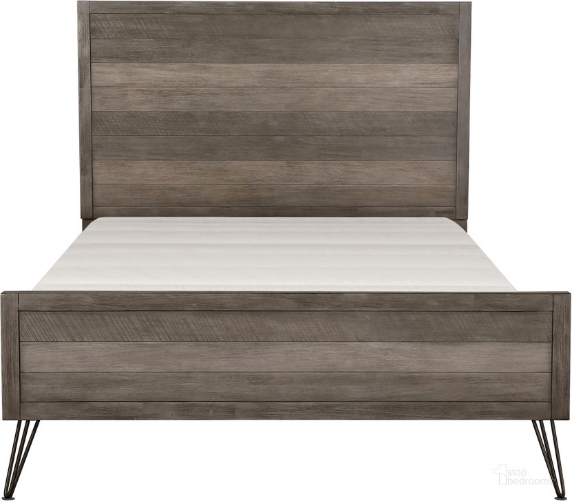 The appearance of Urbanite 3 Tone Gray Full Panel Bed designed by Homelegance in the modern / contemporary interior design. This brown piece of furniture  was selected by 1StopBedrooms from Urbanite Collection to add a touch of cosiness and style into your home. Sku: 1604F-1;1604F-2;1604F-3. Bed Type: Panel Bed. Product Type: Panel Bed. Bed Size: Full. Image1