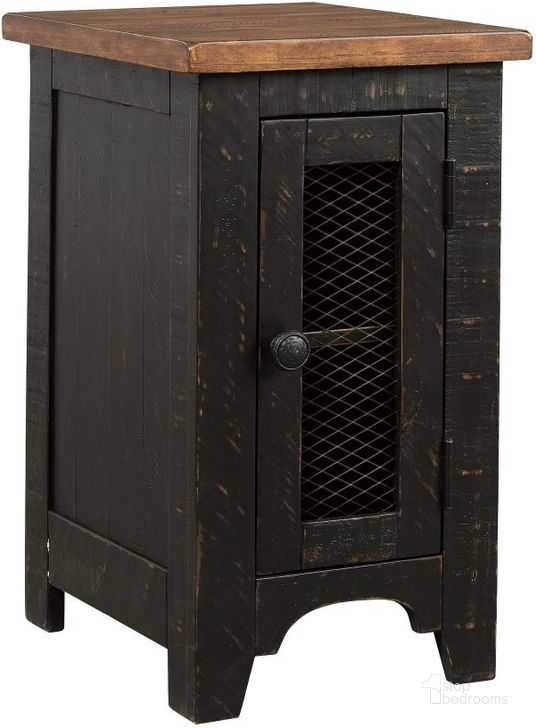 Valebeck Black and Brown Square Lift Top Occasional Table Set by Ashley