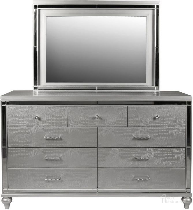 Valentino Silver Dresser by New Classic 1StopBedrooms