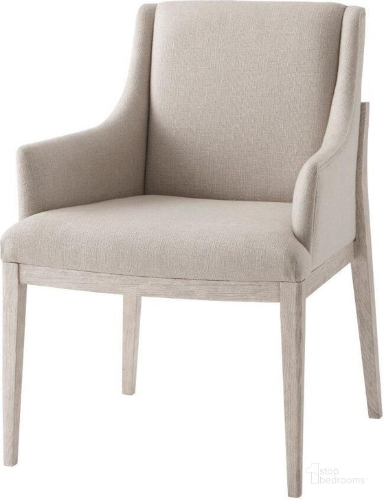 The appearance of Valeria Dining ArmChair Set Of 2 4100-956.1BFJ designed by Theodore Alexander in the transitional interior design. This  piece of furniture  was selected by 1StopBedrooms from Isola Collection to add a touch of cosiness and style into your home. Sku: 4100-956.1BFJ. Material: Wood. Product Type: Dining Chair.