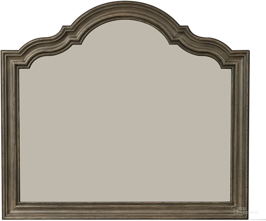 The appearance of Valley Springs Brown and Beige Mirror designed by Liberty in the modern / contemporary interior design. This beige piece of furniture  was selected by 1StopBedrooms from Valley Springs Collection to add a touch of cosiness and style into your home. Sku: 822-BR51. Material: Wood. Product Type: Dresser Mirror. Image1
