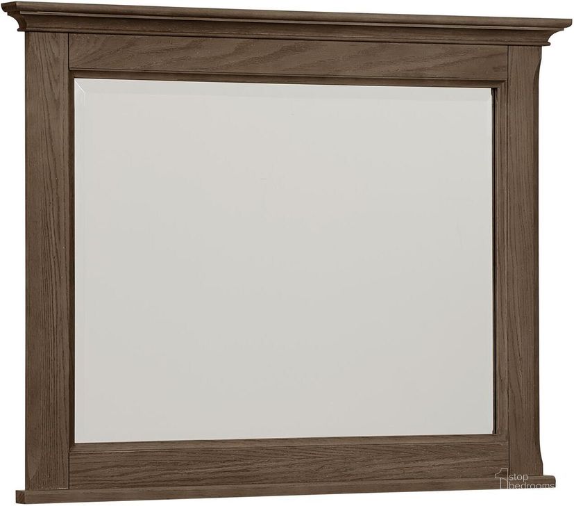 The appearance of Heritage Landscape Mirror In Greystone designed by Artisan & Post in the modern / contemporary interior design. This oak piece of furniture  was selected by 1StopBedrooms from Heritage Collection to add a touch of cosiness and style into your home. Sku: 112-446. Material: Wood. Product Type: Dresser Mirror. Image1