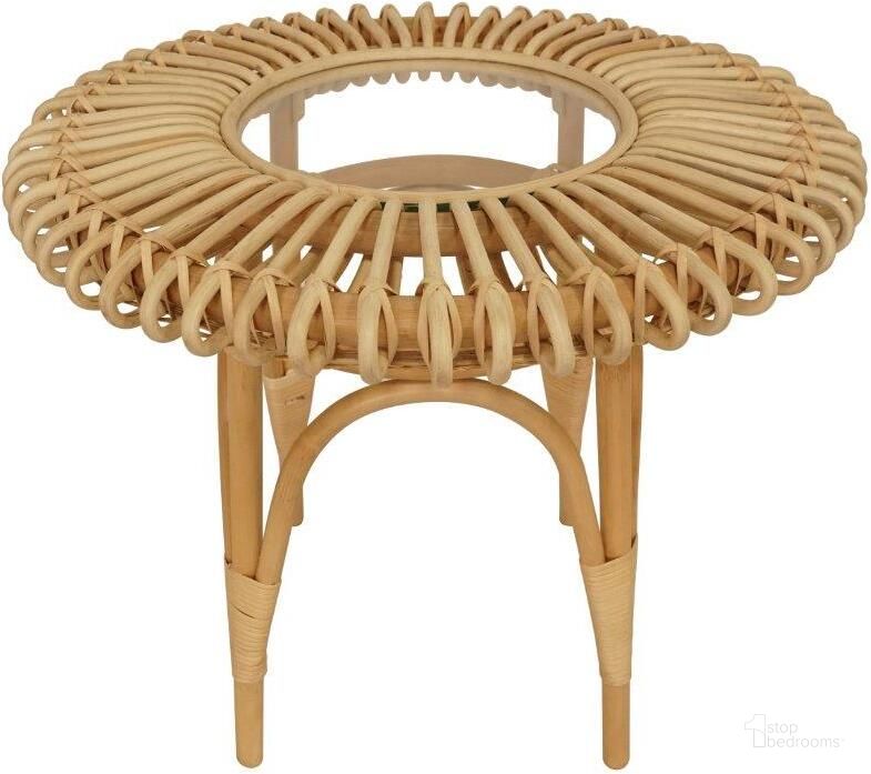 The appearance of Venice End Table In Natural designed by Padmas Plantation in the modern / contemporary interior design. This natural piece of furniture  was selected by 1StopBedrooms from Venice Collection to add a touch of cosiness and style into your home. Sku: VEN06. Product Type: End Table. Material: Rattan. Image1