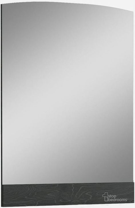 The appearance of Vera Grey Mirror designed by J&M in the modern / contemporary interior design. This gray piece of furniture  was selected by 1StopBedrooms from Vera Collection to add a touch of cosiness and style into your home. Sku: 17987-M. Product Type: Dresser Mirror. Image1