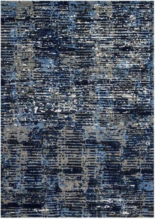 The appearance of Viera Dark Blue/Grey Rug VIERVR-09XDGY160S designed by Loloi Rugs in the modern / contemporary interior design. This dark blue and grey piece of furniture  was selected by 1StopBedrooms from Viera Collection to add a touch of cosiness and style into your home. Sku: VIERVR-09XDGY160S. Material: Polypropylene. Product Type: Rug. Image1