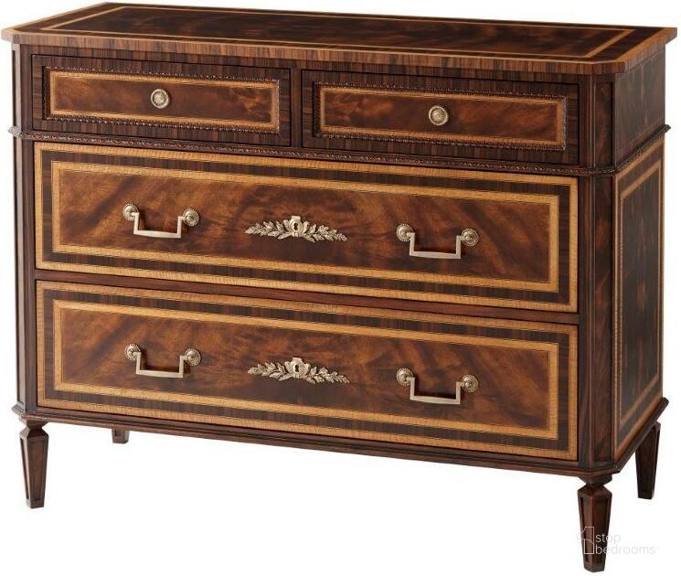 The appearance of Viscounts Chest Of Drawers designed by Theodore Alexander in the traditional interior design. This  piece of furniture  was selected by 1StopBedrooms from Althorp Living History Collection to add a touch of cosiness and style into your home. Sku: AL60043. Material: Wood. Product Type: Chest.