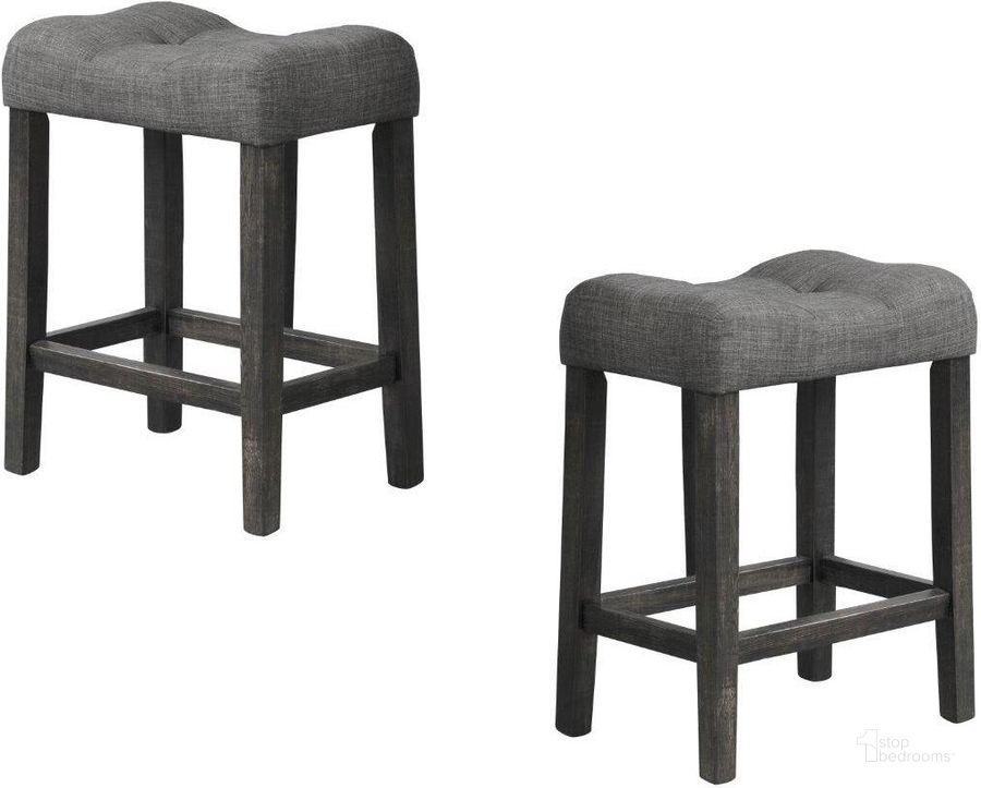 The appearance of Vitaliya 24 Inch Wood Counter Stool Set of 2 In Natural Oak designed by Best Master Furniture in the transitional interior design. This natural oak piece of furniture  was selected by 1StopBedrooms from Vitaliya Collection to add a touch of cosiness and style into your home. Sku: CD038DWS. Material: Wood. Product Type: Barstool. Image1