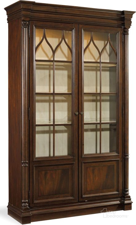 The appearance of Leesburg White Display Cabinet designed by Hooker in the traditional interior design. This white piece of furniture  was selected by 1StopBedrooms from Leesburg Collection to add a touch of cosiness and style into your home. Sku: 5381-75906. Material: Wood. Product Type: Display Cabinet. Image1