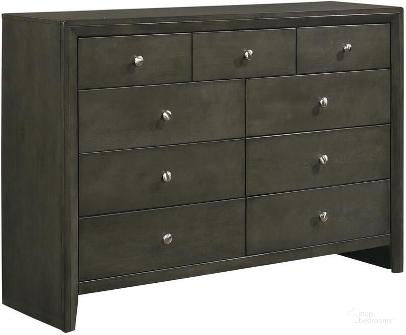 The appearance of Wakefield Dresser designed by Coaster in the transitional interior design. This gray piece of furniture  was selected by 1StopBedrooms from Wakefield Collection to add a touch of cosiness and style into your home. Sku: 215843. Material: Wood. Product Type: Dresser. Image1