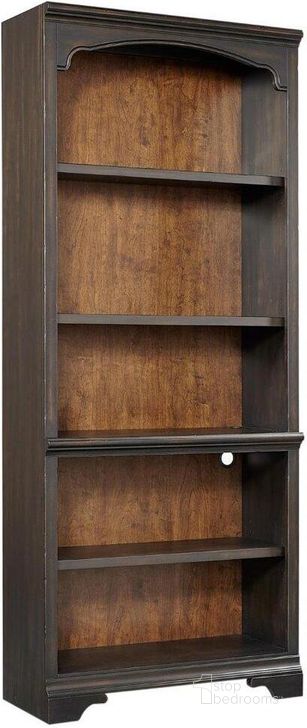 The appearance of Wakesby Black Bookcase Bookcases, Book Shelf 0qb24530762 designed by Windsor Home in the traditional interior design. This black piece of furniture  was selected by 1StopBedrooms from Wakesby Collection to add a touch of cosiness and style into your home. Sku: I242-333. Material: Wood. Product Type: Bookcase. Image1