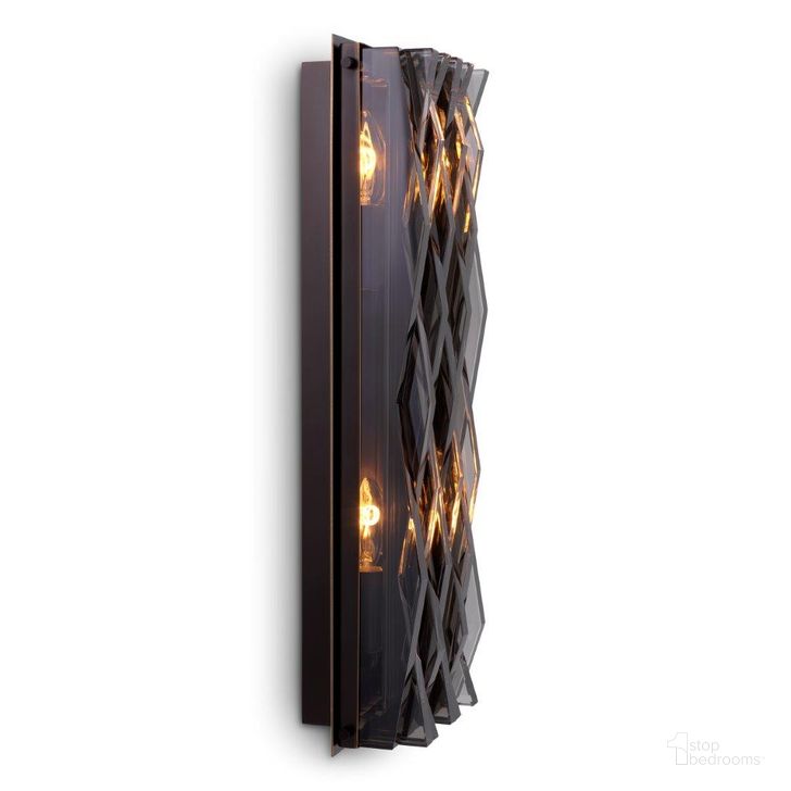 The appearance of Wall Lamp Nuvola L Bronze Highlight Finish Ul designed by Eichholtz in the modern / contemporary interior design. This bronze piece of furniture  was selected by 1StopBedrooms from Nuvola Collection to add a touch of cosiness and style into your home. Sku: 116392UL. Material: Glass. Product Type: Lamp. Image1