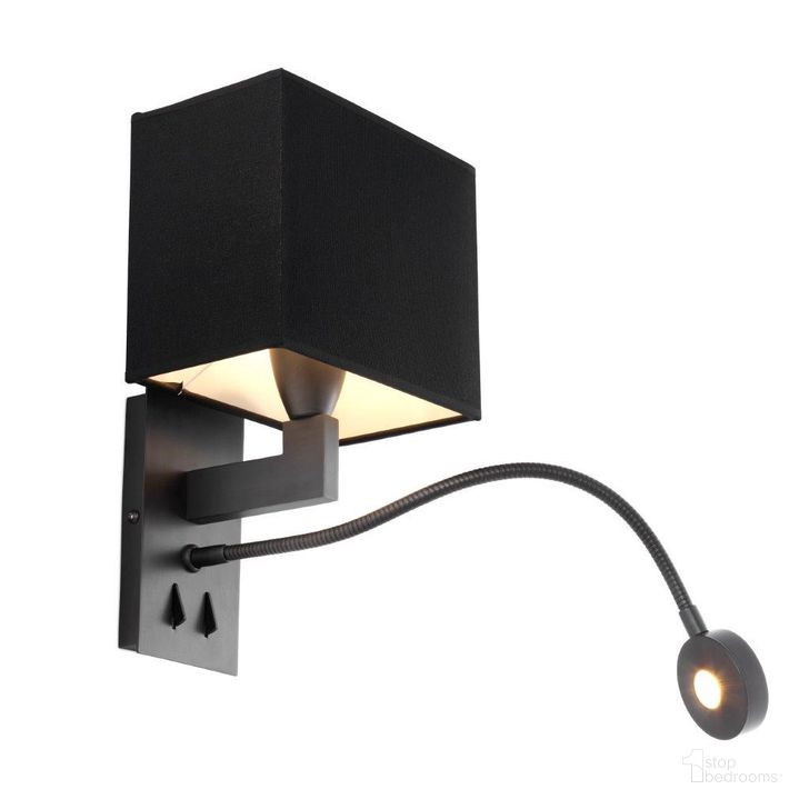 The appearance of Wall Lamp Reading Bronze Finish Incl Shade Ul designed by Eichholtz in the modern / contemporary interior design. This bronze piece of furniture  was selected by 1StopBedrooms from  to add a touch of cosiness and style into your home. Sku: 111511AUL;111511BUL. Product Type: Lamp. Image1