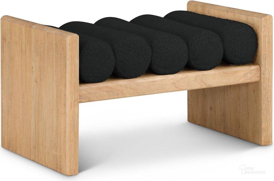 The appearance of Wallerby Black Accent and Storage Bench 0qb24403753 designed by Furnique in the modern / contemporary interior design. This black piece of furniture  was selected by 1StopBedrooms from Wallerby Collection to add a touch of cosiness and style into your home. Sku: 177Black. Product Type: Bench. Material: Rubberwood. Image1