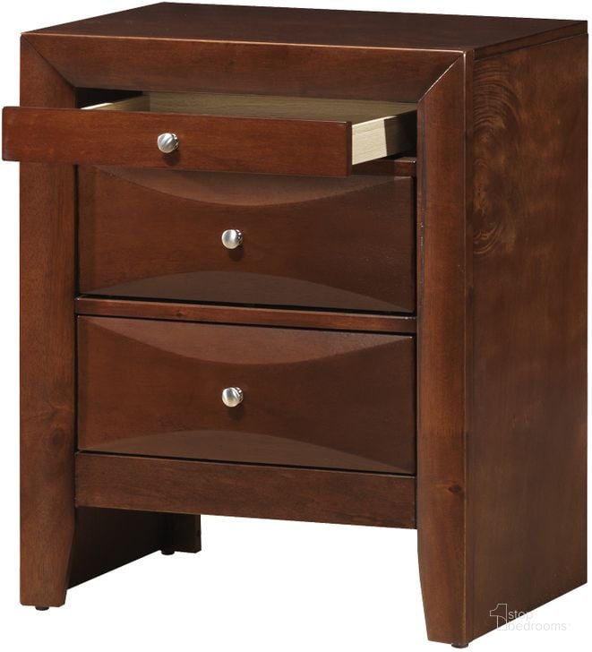 The appearance of Glory Furniture G1550 Nightstand in Cherry designed by Glory in the traditional interior design. This cherry piece of furniture  was selected by 1StopBedrooms from G1550 Collection to add a touch of cosiness and style into your home. Sku: G1550-N-Nightstand. Material: Wood. Product Type: Nightstand. Image1