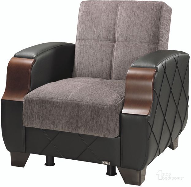 The appearance of Wellpark Gray Arm Chair designed by Atelier Home in the modern / contemporary interior design. This gray piece of furniture  was selected by 1StopBedrooms from Wellpark Collection to add a touch of cosiness and style into your home. Sku: MOL-AC-GY. Product Type: Arm Chair. Material: Chenille.
