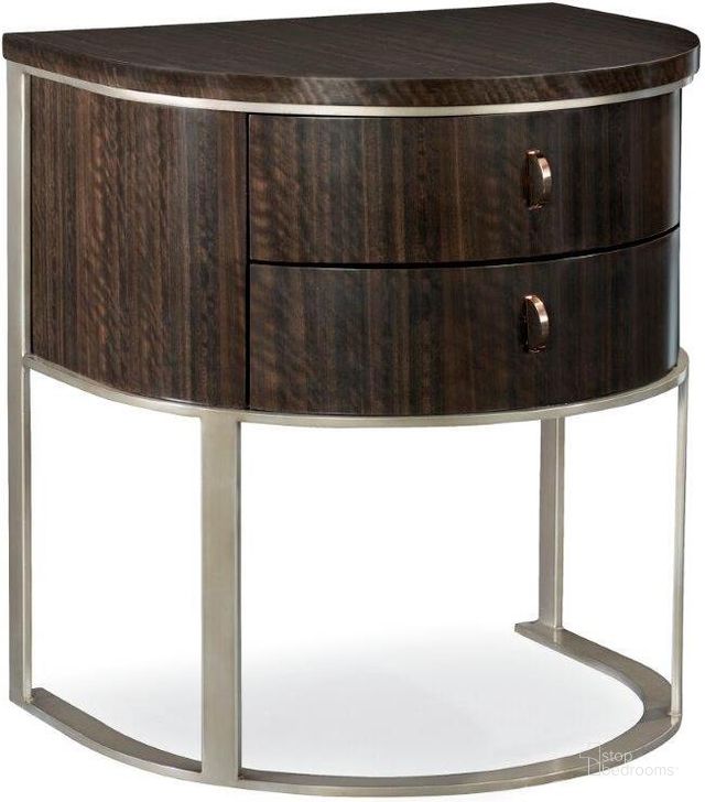 The appearance of Westmoreland Brown Nightstand 0qd24376760 designed by Artisan Elegance in the transitional interior design. This brown piece of furniture  was selected by 1StopBedrooms from Westmoreland Collection to add a touch of cosiness and style into your home. Sku: M023-417-063. Material: Wood. Product Type: Nightstand. Image1