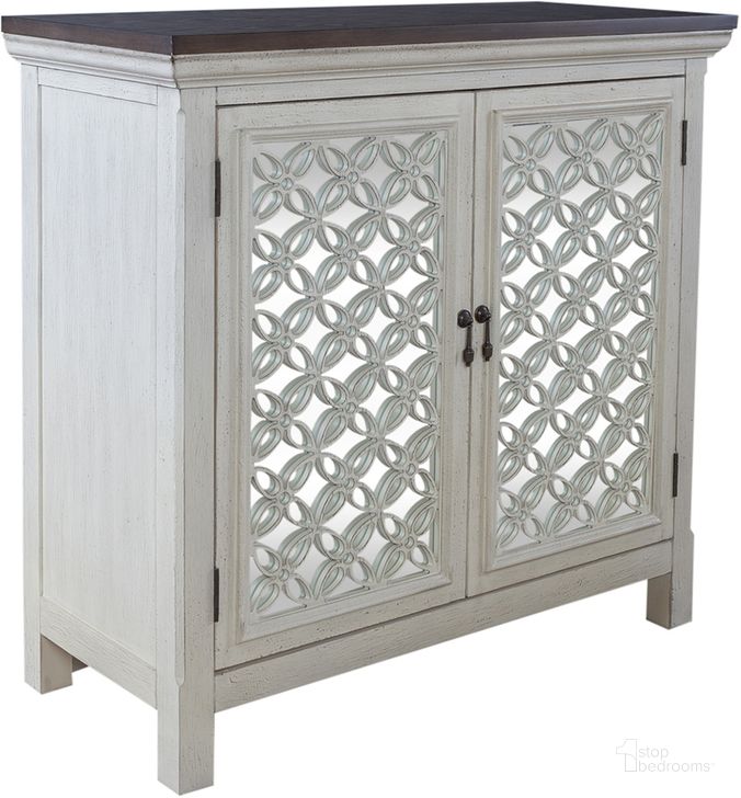 The appearance of Westridge 2 Door Accent Cabinet designed by Liberty in the transitional interior design. This gray piece of furniture  was selected by 1StopBedrooms from Westridge Collection to add a touch of cosiness and style into your home. Sku: 2012W-AC3836. Material: Wood Veneer. Product Type: Accent Cabinet. Image1
