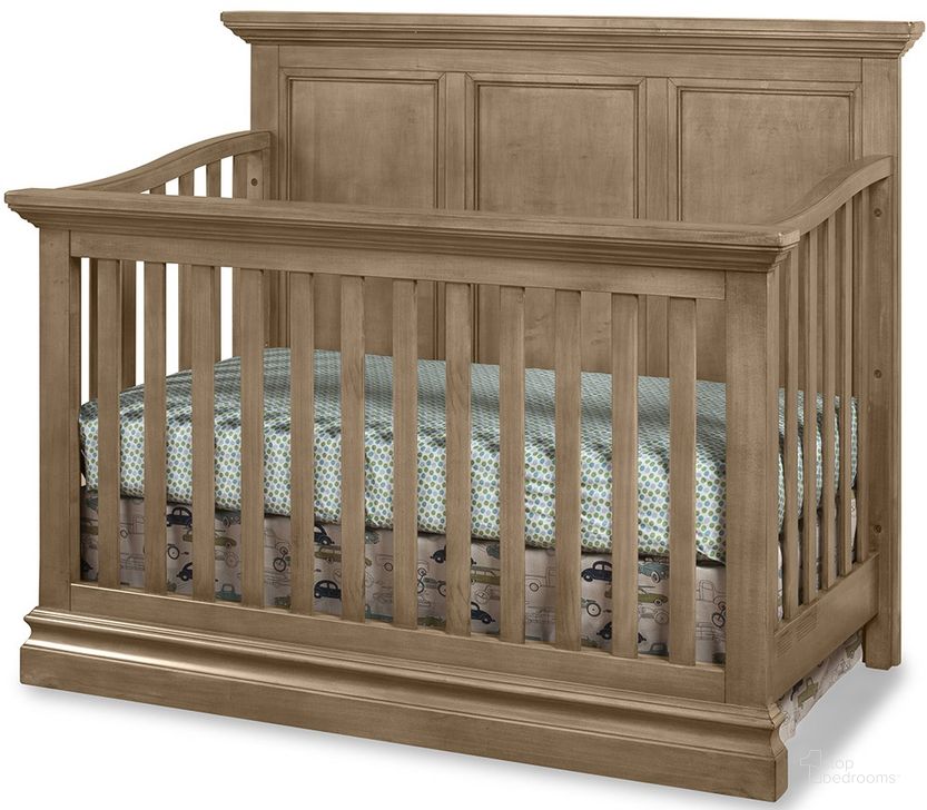 The appearance of Westwood Design Pine Ridge Convertible Crib in Cashew designed by Westwood Design in the modern / contemporary interior design. This brown piece of furniture  was selected by 1StopBedrooms from Pine Ridge Collection to add a touch of cosiness and style into your home. Sku: PR-CR-8004NR-CAS. Material: Wood. Product Type: Crib.