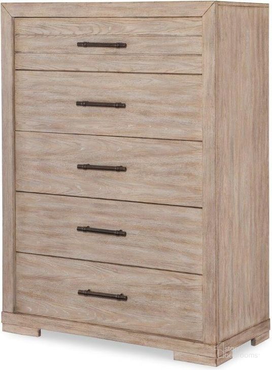 The appearance of Westwood Light Weathered Oak Drawer Chest designed by Legacy Classic in the modern / contemporary interior design. This weathered oak piece of furniture  was selected by 1StopBedrooms from Westwood Collection to add a touch of cosiness and style into your home. Sku: 1732-2200. Product Type: Chest. Material: Wood Veneer. Image1