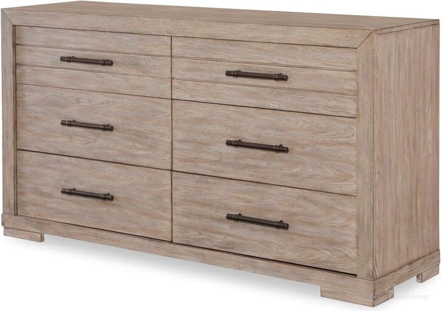 The appearance of Westwood Light Weathered Oak Dresser designed by Legacy Classic in the modern / contemporary interior design. This weathered oak piece of furniture  was selected by 1StopBedrooms from Westwood Collection to add a touch of cosiness and style into your home. Sku: 1732-1200. Product Type: Dresser. Material: Wood Veneer. Image1