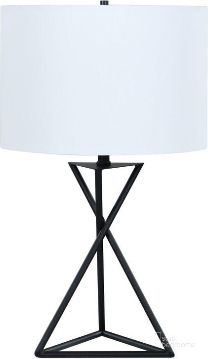 The appearance of White And Black Table Lamp designed by Coaster in the modern / contemporary interior design. This white and black piece of furniture  was selected by 1StopBedrooms from  to add a touch of cosiness and style into your home. Sku: 920051. Material: Metal. Product Type: Table, Desk and Buffet Lamp. Image1