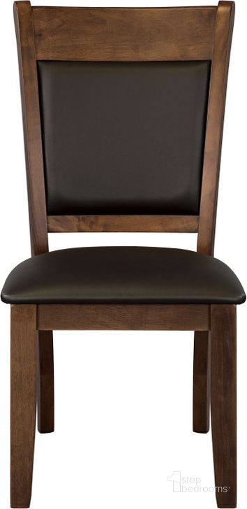 The appearance of Wieland Light Rustic Brown Side Chair Set of 2 designed by Homelegance in the modern / contemporary interior design. This brown piece of furniture  was selected by 1StopBedrooms from Wieland Collection to add a touch of cosiness and style into your home. Sku: 5614S. Material: Wood. Product Type: Side Chair. Image1