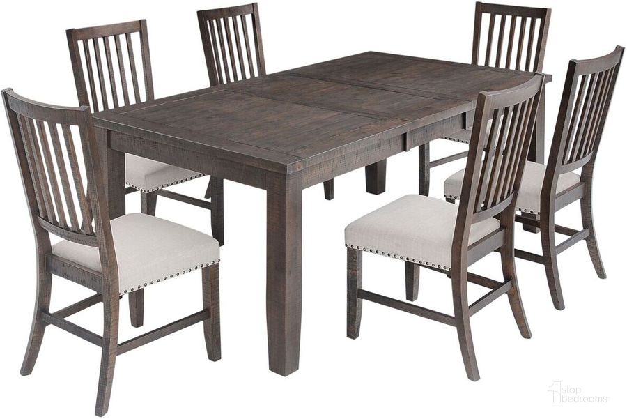 The appearance of Willow Creek Rustic Distressed 78 Inch Seven-Piece Dining Set In Brown designed by Jofran in the rustic / southwestern interior design. This brown piece of furniture  was selected by 1StopBedrooms from Willow Creek Collection to add a touch of cosiness and style into your home. Sku: 2021-78D-7. Material: Wood. Product Type: Dining Room Set. Image1