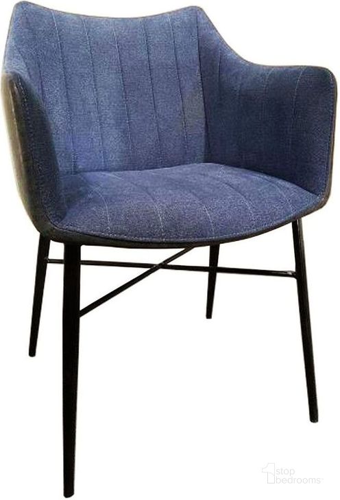 The appearance of Willow Navy Blue Arm Chair designed by Bellini Modern Living in the modern / contemporary interior design. This blue piece of furniture  was selected by 1StopBedrooms from Willow Collection to add a touch of cosiness and style into your home. Sku: WILLOW NBL. Product Type: Arm Chair.
